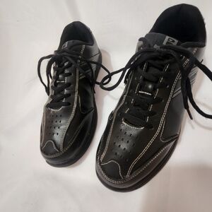 Old School Men's 8.5 M-002 Brunswick Flyer Black Bowling Shoes Pre-Owned